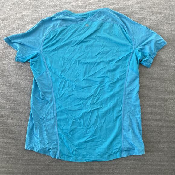 Lululemon Cadence Shirt Men L/XL Crew Neck Short Sleeve Casual Gym Athleisure - Picture 2 of 6